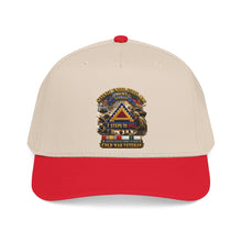 Load image into Gallery viewer, Mid Profile Baseball Cap - Army - 7th Unites States Army - 7 Steps to Hell w Germany Tab - SS w COLD WAR SVC - 3D - Enhanced