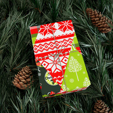 Load image into Gallery viewer, Gift Wrap Papers - Christmas and new year patchwork seamless