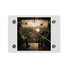 Load image into Gallery viewer, Acrylic Wall Art Panel - VIetnam Hot LZ from Side Door
