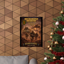 Load image into Gallery viewer, Matte Poster - 1st Infantry Division in Vietnam - Mechanized