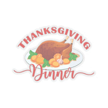 Load image into Gallery viewer, Kiss-Cut Stickers - Thanksgiving Dinner