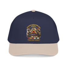 Load image into Gallery viewer, Mid Profile Baseball Cap - Army - 7th Unites States Army - 7 Steps to Hell w Germany Tab - SS w COLD WAR SVC - 3D - Enhanced