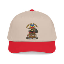 Load image into Gallery viewer, Mid Profile Baseball Cap - Army - Cold War Vet - 4th Bn 73rd Armor - 1st Inf Div - Panzer Kaserne Boblingen, FRG - M60A1 Tank w COLD SVC - 3D Enhanced X 300