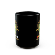 Load image into Gallery viewer, Black Mug 15oz - Army - 18th MP Brigade - COLD SVC X 300