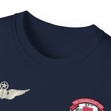 Load image into Gallery viewer, Unisex Ultra Cotton Tee - 57th Medical Co - Original Dustoff - Vietnam w Master Wings w VN SVC