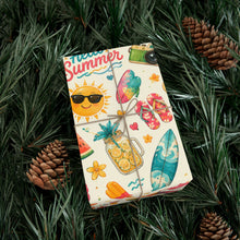 Load image into Gallery viewer, Gift Wrap Paper — Hello Summer Beach Vibes