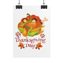 Load image into Gallery viewer, Rolled Poster - Thanksgiving Day - Turkey