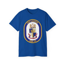Load image into Gallery viewer, Unisex Ultra Cotton Tee - Navy - USS Laboon (DDG-58) wo Txt