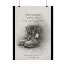 Load image into Gallery viewer, Posters - Old Soldiers Never Die