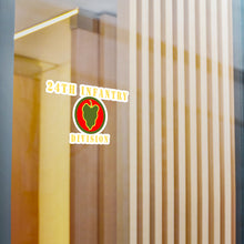 Load image into Gallery viewer, Kiss-Cut Vinyl Decals - Army - 24th Infantry Division X 300