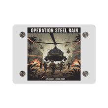 Load image into Gallery viewer, Acrylic Wall Art Panel - Air Assault - Vietnam - Operation Steel Rain