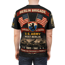 Load image into Gallery viewer, Berlin Brigade Veterans Tribute Tee — All-Over Print - 1983-1987