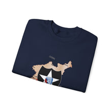 Load image into Gallery viewer, Crewneck Sweatshirt - Army - Korea Map - 2nd Infantry Div - Second to None w SVC X 300