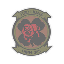 Load image into Gallery viewer, Kiss-Cut Stickers - USMC - Aviation - SSI - HMH - 363 X 300