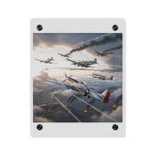 Load image into Gallery viewer, Acrylic Wall Art Panel - Red Tails in Action