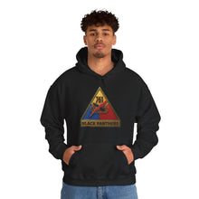 Load image into Gallery viewer, Hoodie – SSI - 761st Tank Battalion SSI w Name Tape - 3D Enhanced