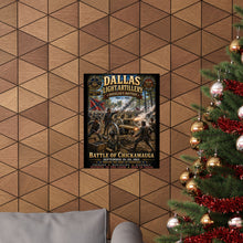 Load image into Gallery viewer, Dallas Light Artillery - Battle of Chickamauga Tribute Matte Poster - Douglas's Battery - September 19-20, 1863