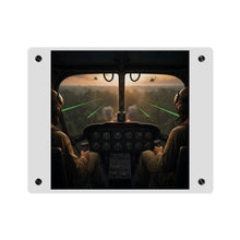 Load image into Gallery viewer, Acrylic Wall Art Panel - Pilots View Hot LZ - Vietnam