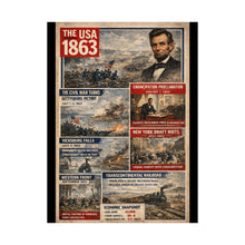 Load image into Gallery viewer, Matte Poster - THE USA - 1863