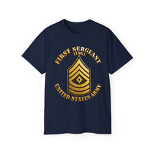Load image into Gallery viewer, Unisex Ultra Cotton Tee - Army - First Sergeant - 1SG