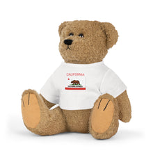Load image into Gallery viewer, Plush Toy with T-Shirt - California Baby with California Flag