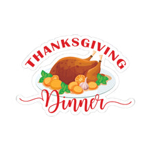 Load image into Gallery viewer, Kiss-Cut Stickers - Thanksgiving Dinner