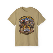 Load image into Gallery viewer, Unisex Ultra Cotton Tee - United States Indian Scouts (USS) - Original Special Forces - 3D - Enhanced