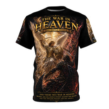 Load image into Gallery viewer, "The War in Heaven Begins" - The Battle Begins - Tribute Tee — War In Heaven Collection