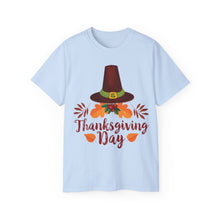 Load image into Gallery viewer, Unisex Ultra Cotton Tee - Thanksgiving Day - Happy Thanksgiving Day
