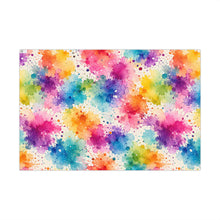 Load image into Gallery viewer, Gift Wrap Paper — color splashes patterms