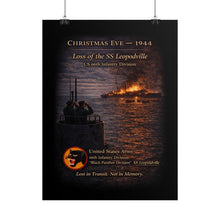 Load image into Gallery viewer, Posters - SS Leopoldville - 66th Infantry Division