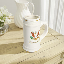 Load image into Gallery viewer, United States Army 1st Special Forces Regimental Coat of Arms Beer Stein - Military Veteran Stein Mug