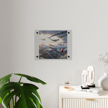 Load image into Gallery viewer, Acrylic Wall Art Panel - Red Tails in Action