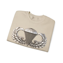 Load image into Gallery viewer, Crewneck Sweatshirt - Army - Basic Airborne Badge - No Txt - 3D X 300