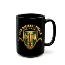 Load image into Gallery viewer, Black Mug (15oz) - Army - 18th MP Brigade - 3D - Enhanced