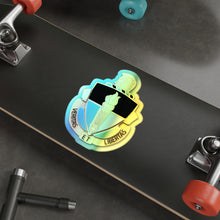 Load image into Gallery viewer, Holographic Die-cut Stickers - SOF - JFK Special Warfare Center DUI