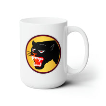 Load image into Gallery viewer, White Ceramic Mug 15oz - Army - 66th Infantry Division - Black Panther Division wo Txt