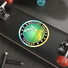 Load image into Gallery viewer, Holographic Die-cut Stickers - Military Police Veteran