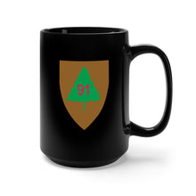 Load image into Gallery viewer, Black Mug 15oz - SSI - 91st Infantry Division X 300