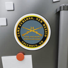 Load image into Gallery viewer, Die-Cut Magnets - Camp Furlong NM - Columbus NM w 24th Infantry Branch Buffalo Soldiers