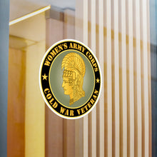 Load image into Gallery viewer, Kiss-Cut Vinyl Decals - Army - Women's Army Corps - Cold War Veteran