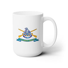 Load image into Gallery viewer, White Mug 15oz - Army - 31st Infantry Regiment w Br - Ribbon X 300