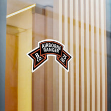 Load image into Gallery viewer, Kiss-Cut Vinyl Decals - SSI - B Co 75th Infantry (Ranger) Scroll X 300