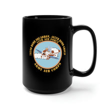 Load image into Gallery viewer, Black Mug 15oz - AAC - 782nd Bomb Squadron, 465th Bomb Group - 15th AF X 300