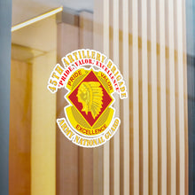 Load image into Gallery viewer, Kiss-Cut Vinyl Decals - Army - 45th Artillery Brigade - Pride, Valor, Excellence - DUI - ARNG
