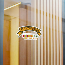 Load image into Gallery viewer, Kiss-Cut Vinyl Decals - Army - 41st Scout Dog Platoon wo Txt w VN SVC