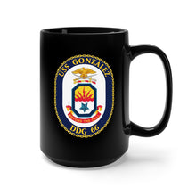 Load image into Gallery viewer, Black Mug 15oz - Navy - USS Gonzalez (DDG 66) wo Txt