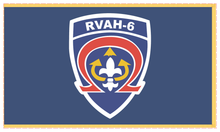 Load image into Gallery viewer, Rectangle Flags - Reconnaissance Attack Squadron 6 (RVAH-6