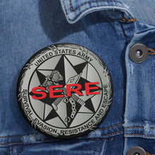 Load image into Gallery viewer, Custom Pin Buttons - US Army - SERE