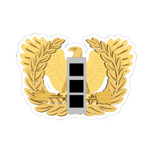 Load image into Gallery viewer, Kiss-Cut Stickers - Army - Chief Warrant Officer - W03 - Flat - Eagle and Bar wo txt X 300